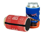 Deluxe Stubby Holder - with overlocked edges