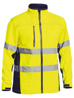 Taped Hi Vis Soft Shell Jacket Mens