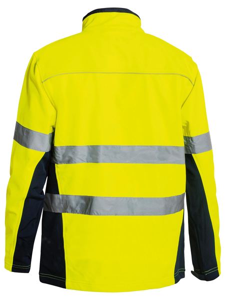 Taped Hi Vis Soft Shell Jacket Mens