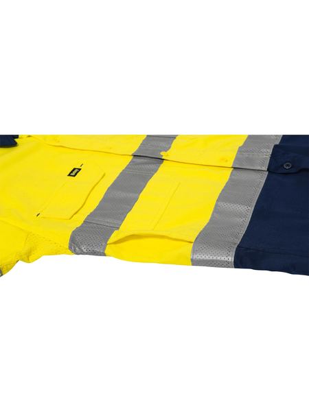 3M Taped Two Tone Hi Vis X Airflow™ Ripstop Shirt - Long Sleeve