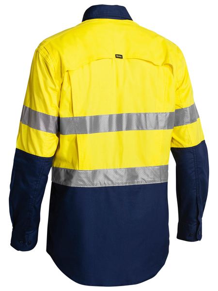 3M Taped Two Tone Hi Vis X Airflow™ Ripstop Shirt - Long Sleeve