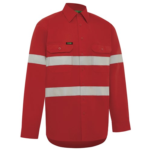 Hi-Vis Lightweight Long Sleeve Taped Shirt