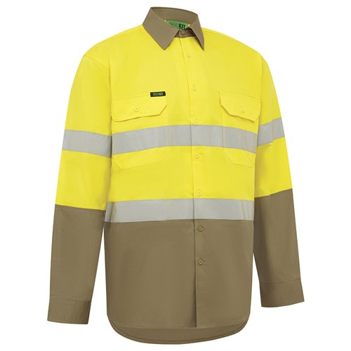 Hi-Vis Lightweight Long Sleeve Taped Shirt