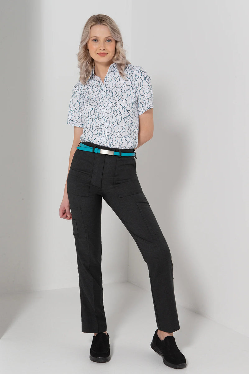 Flex Waist Multi Pocket Pant