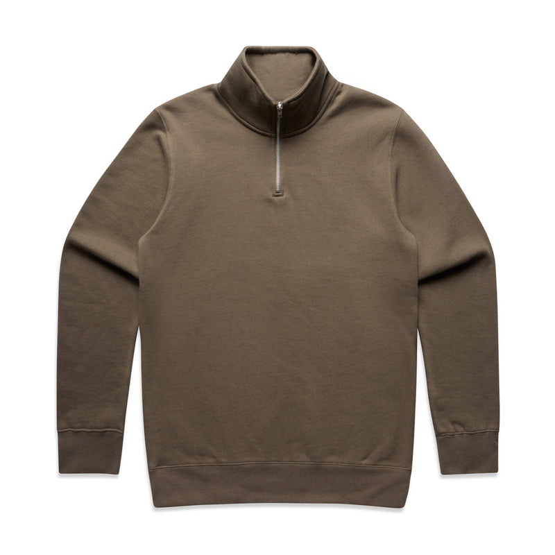 Stencil Half Zip Crew Mens