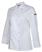 L/S Snap Button Chef Jacket Ladies