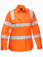 Taped Hi Vis Biomotion Shirt - Long Sleeve Ladies