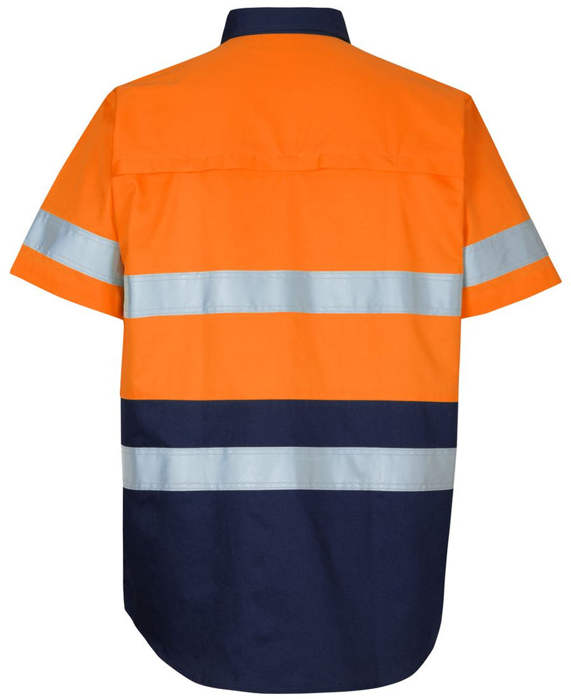 Hi Vis (D+N) S/S 150g Work Shirt