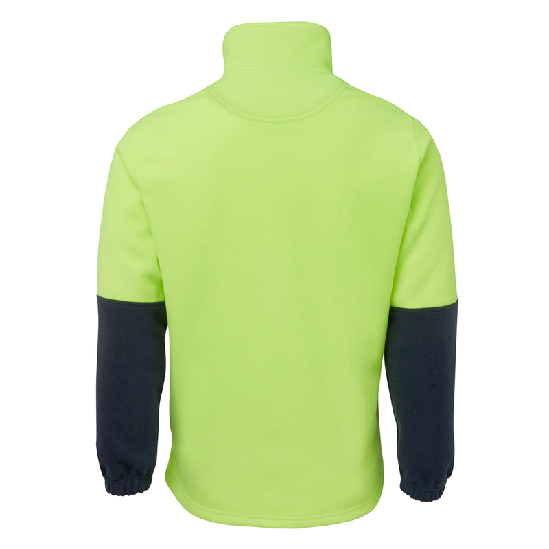 OTR - Hi Vis 1/2 Zip Polar Fleece (JB-6HVPF)