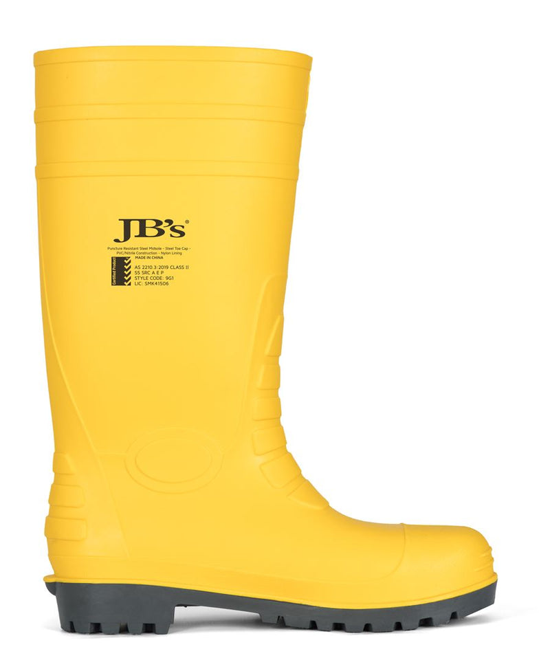 JB'S STEEL TOE CAP AND STEEL PLATE GUMBOOT