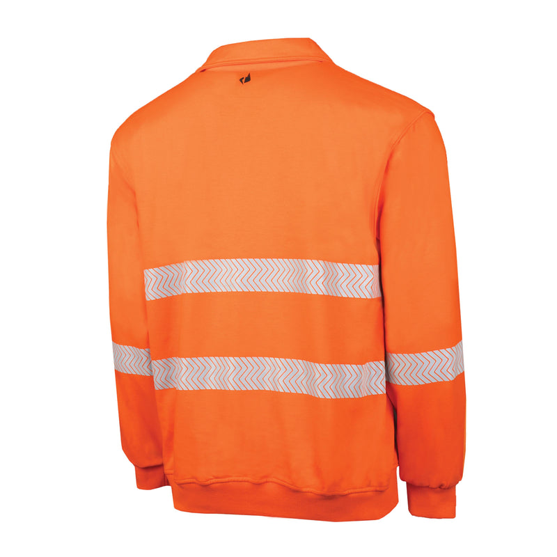 PPE2 FR Water Repellent Fleece Jumper with Segmented FR Reflective Tape