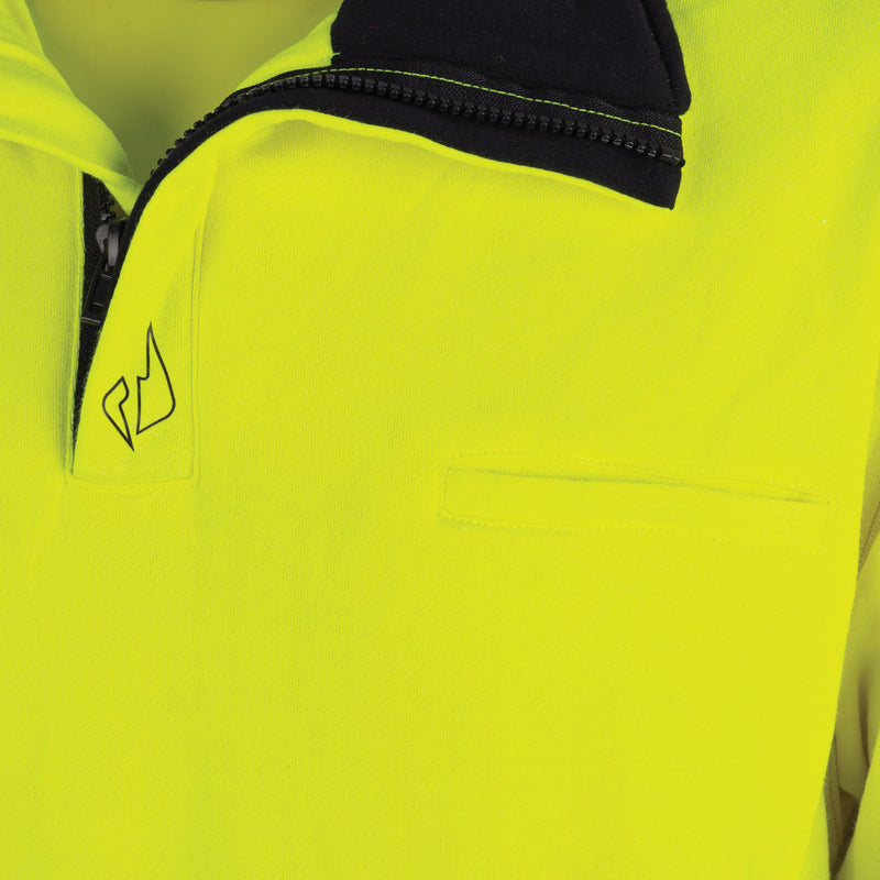 BOOL BW2350T1 PPE2 Two Tone FR Water Repellent Fleece Jumper with Segmented FR Reflective Tape