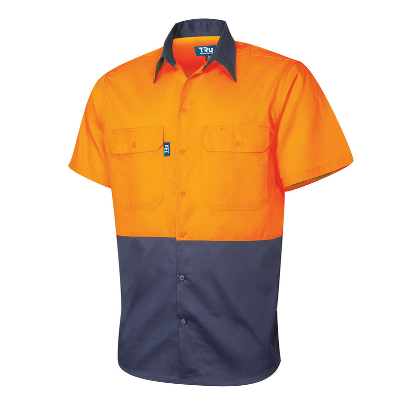 Orange/Navy