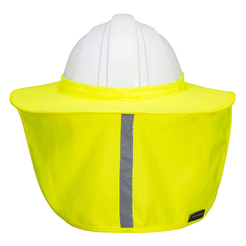 Hi-Vis Hard Hat Brim with Neck Shade