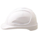 V9 Hard Hat Unvented Pushlock Harness - White