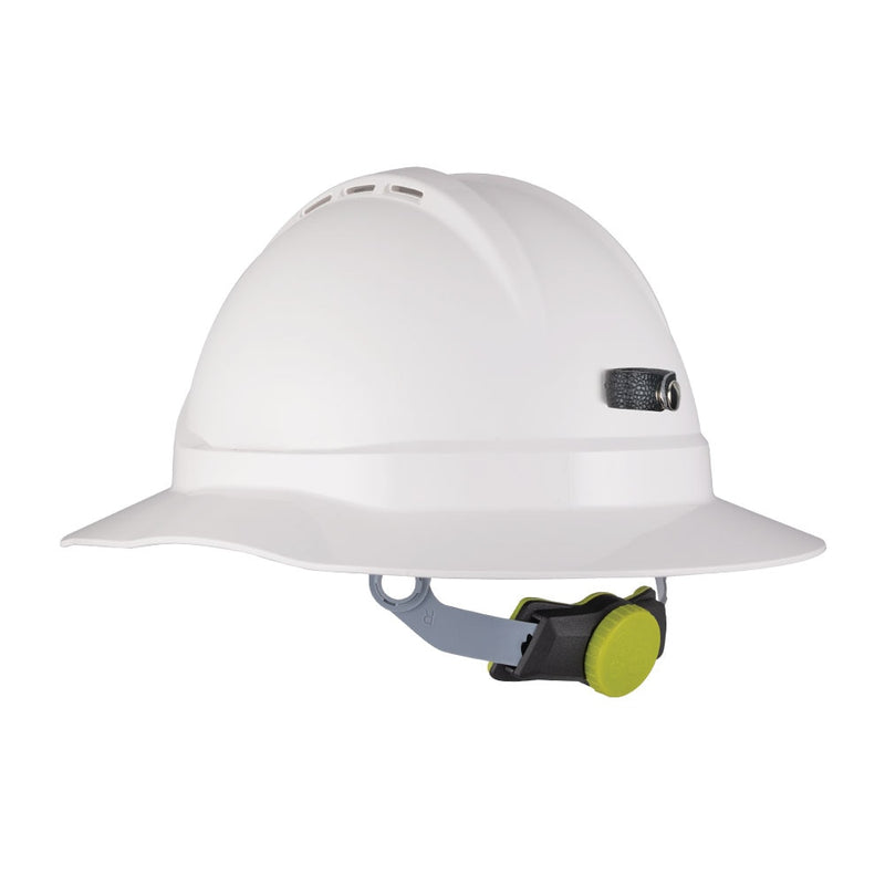 GT15 Type 1 ABS Vented Broad Brim Miners Hard Hat with Ratchet Harness - 10 PACK