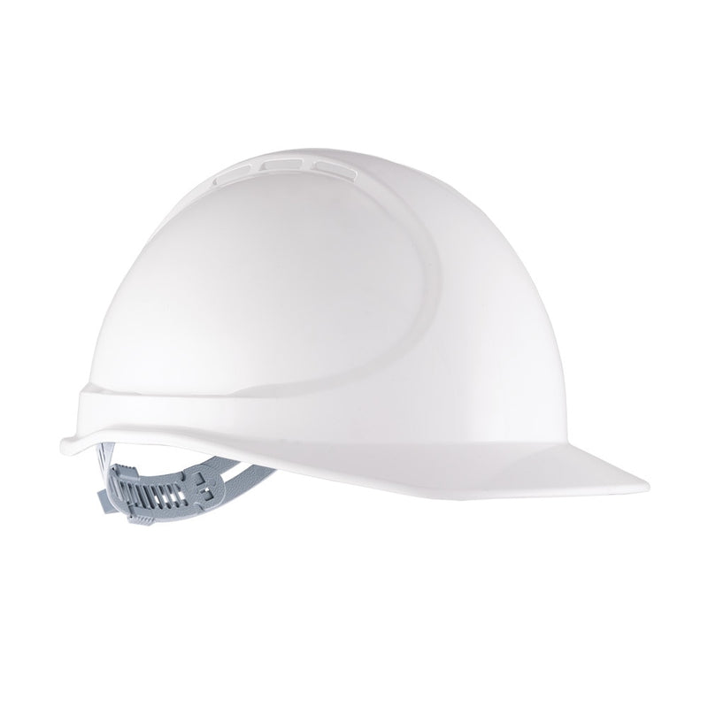 GTE6 Essential Type 1 ABS Non-Vented Hard Hat with Slide Lock Poly Cradle Harness - 20 PACK