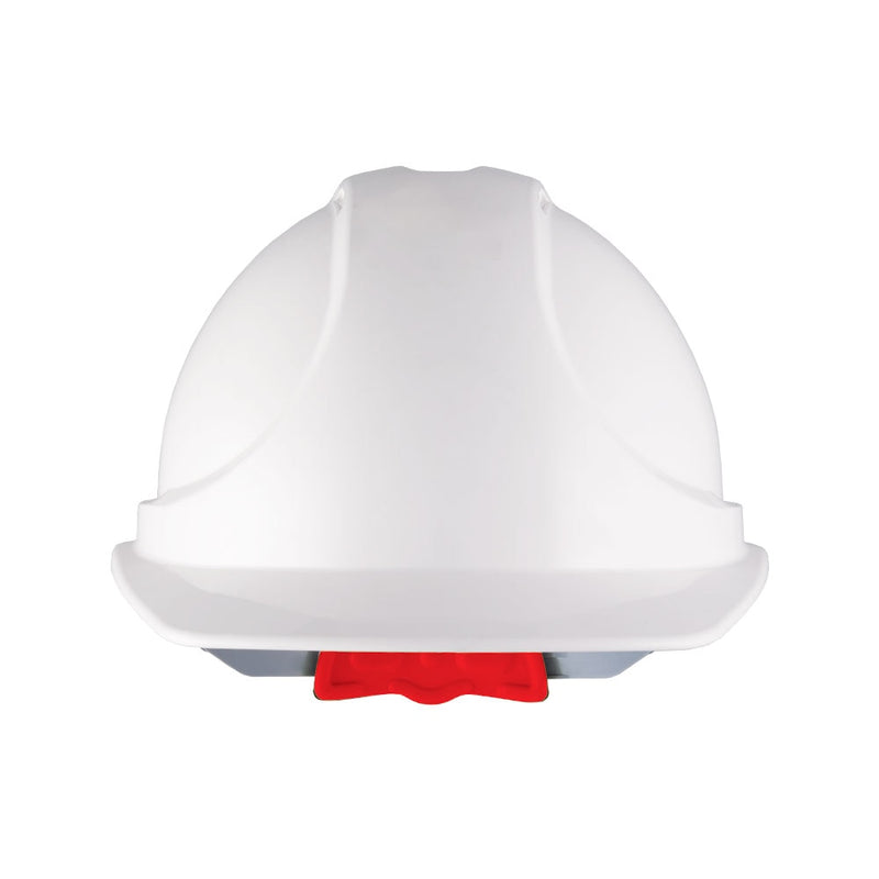 The Mate Essential Type 1 ABS Non-Vented Hard Hat with Ratchet Harness