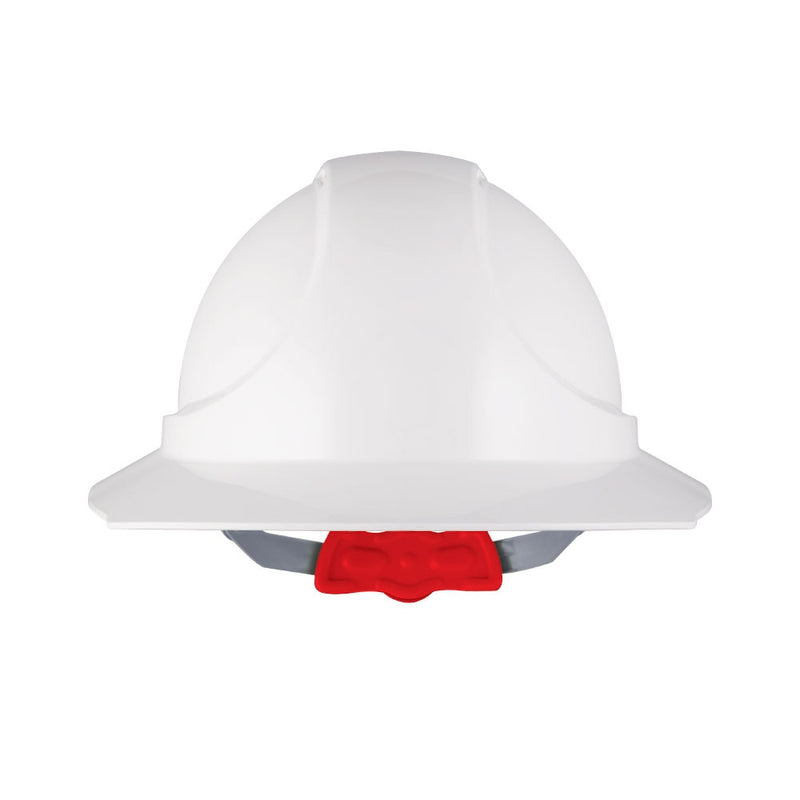 The Mate Type 1 ABS Vented Broad Brim Hard Hat with Ratchet Harness - 10 PACK