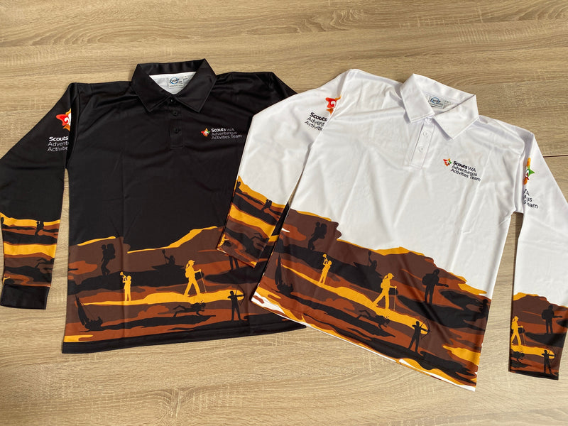 Sublimated Polo - Long Sleeve