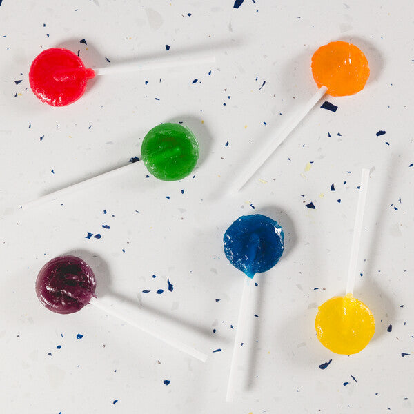 Assorted Colour Lollipops