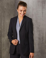 Stretch Two Buttons Mid Length Jacket Ladies