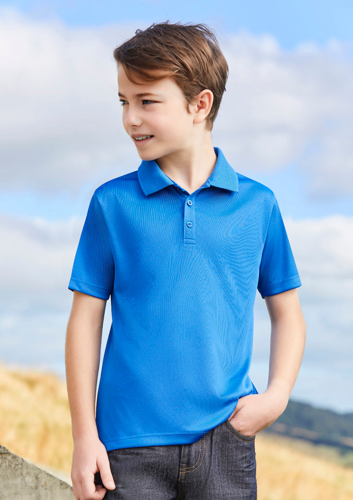 Biz Collection P206KS Action Short Sleeve Polo Kids