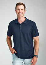 BIZ P313MS Focus Short Sleeve Polo Mens