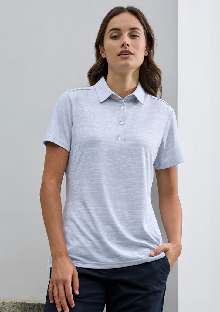 BIZ P410LS Orbit Short Sleeve Polo Ladies