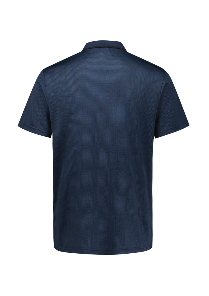 BIZ P412MS Echo Short Sleeve Polo rear