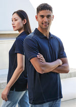 BIZ P419MS Dart Short Sleeve Polo Mens