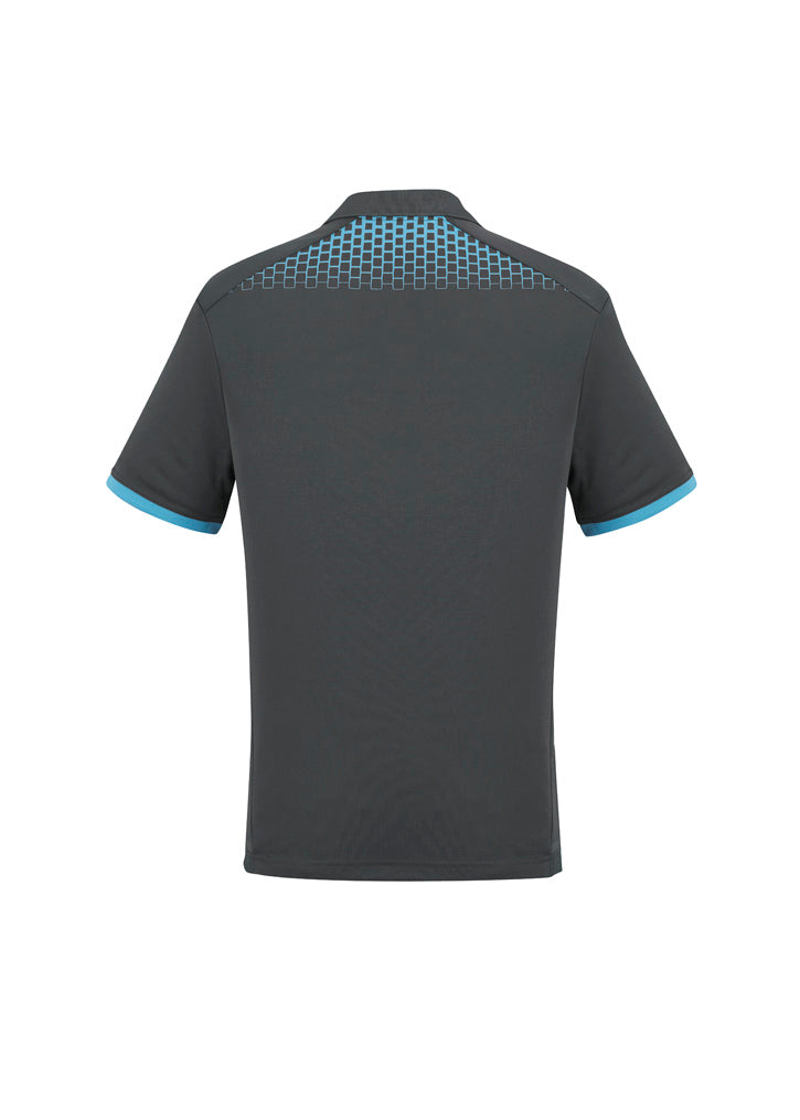 Biz Collection P900MS Galaxy Short Sleeve Polo Mens rear