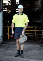 Unisex Hi Vis Basic Short Sleeve Polo