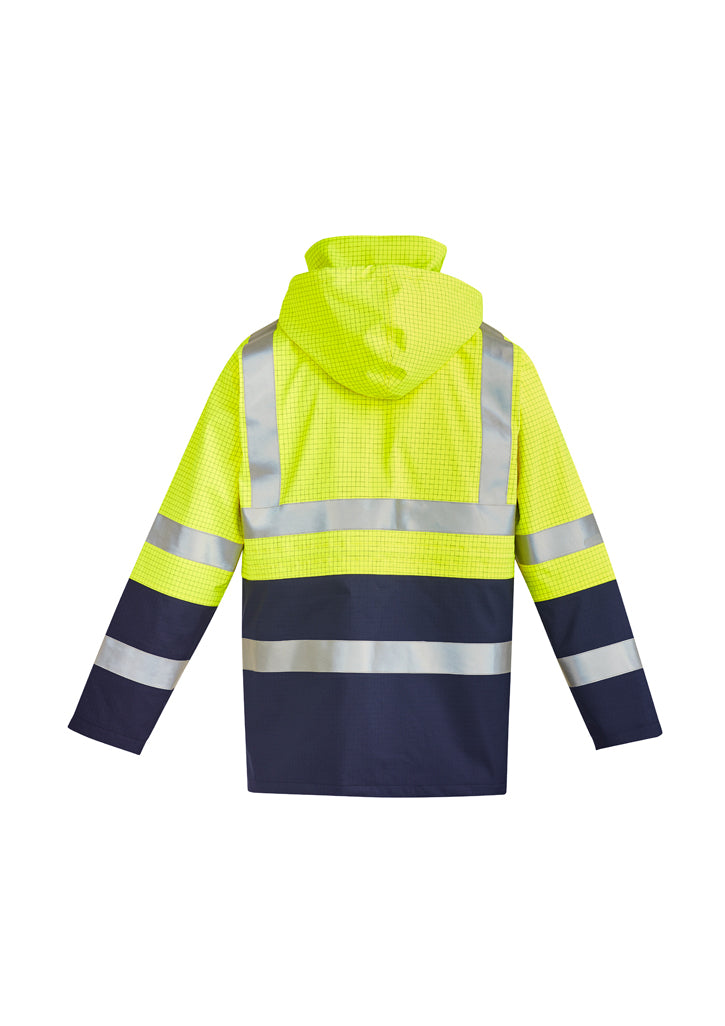 Orange Flame Arc Rated Antistatic Waterproof Jacket