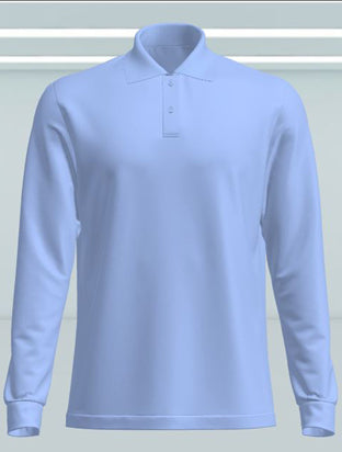 Bocini CP2104 Long Sleeve Polo