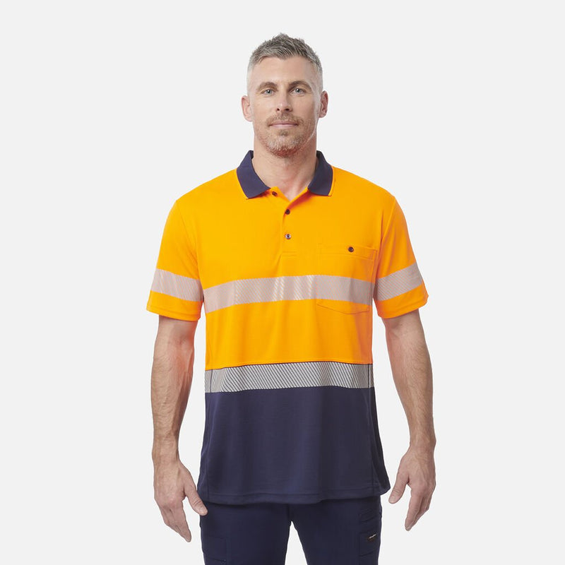 Workcool Hyperfreeze Spliced Polo Short Sleeve with Segmented Tape