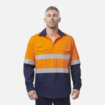 WORKCOOL 2 HI-VIS REFLECTIVE CLOSED FRONT SHIRT MENS