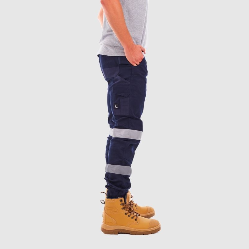 Tradie Cuffed Skinny Pant with Tape